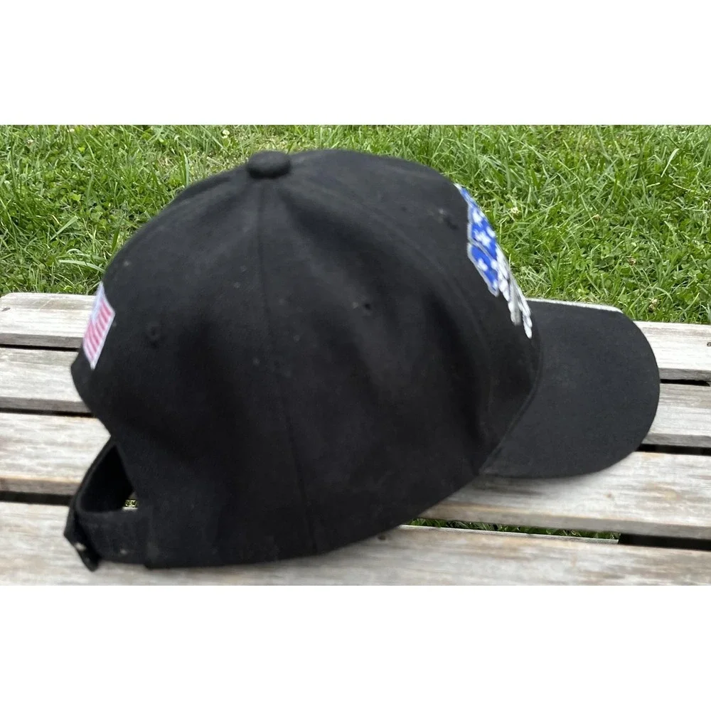 America Stand Your Ground Hat Cap Strap Back Patriotic USA Flag Embroidered Mens